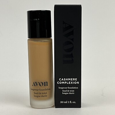 NEW AVON Cashmere Complexion Longwear Foundation CHAI 1 floz 888761443836