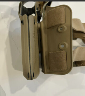 NEW Safariland 6004-536 FDE 1911 Surefire 6V MARSOC MEU (Left Hand