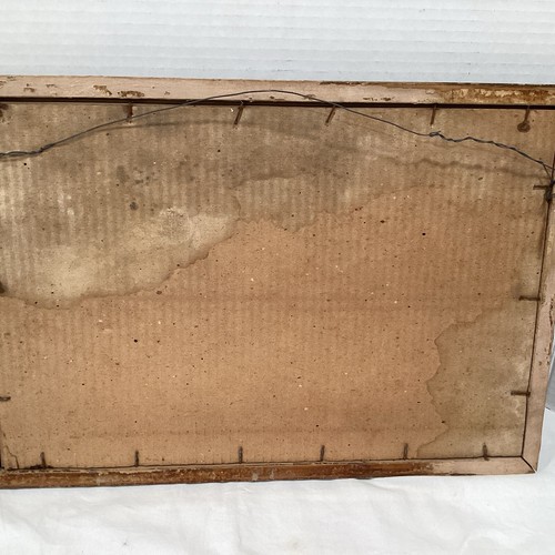 Antique Tiger Oak Framed Lithograph Strawberries " The Choicest of the Season " - Picture 9 of 11