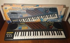 Bontempi GT-770 System 5 Mini Keyboard RARE 49 Keys 100 Polyphonic Sounds Boxed