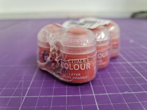 Citadel Colour Layer - Squig Orange 6 X 12Ml/ 18,40€ (100Ml/ 25,55€) (Ur)-image