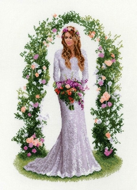 CROSS STITCH KIT "LAURA" John Clayton's Elegance by ...