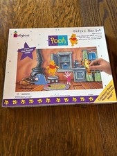 Vintage Disney Winnie-the-Pooh Colorforms set from 1990's