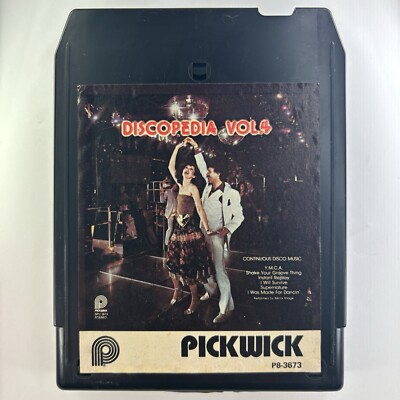 Mirror Image Discopedia Vol. 4 8-Track Tape Album Pickwick 1979
