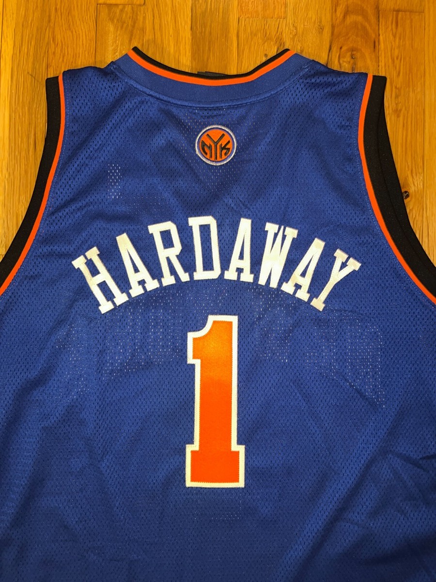 ANFERNEE PENNY HARDAWAY Adidas New York Knicks AUTHENTIC Jersey 52