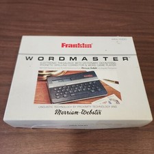 Franklin Word Master Wordmaster WM1000 Vintage