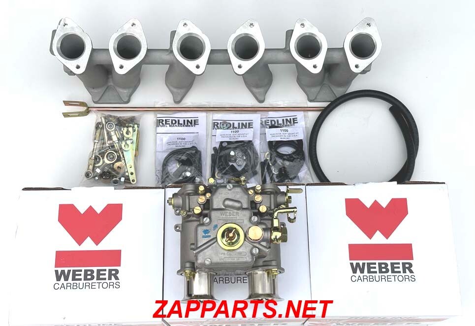 Weber 40 DCOE TRIPLE Kit - fits Datsun 240Z 260Z 280Z REDLINE K659