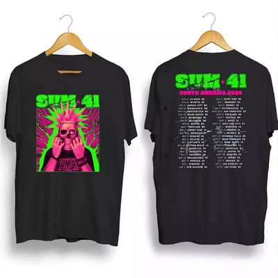 Sum 41 Tour of the Setting Sum 2024-2025 Tour T-shirt All Size