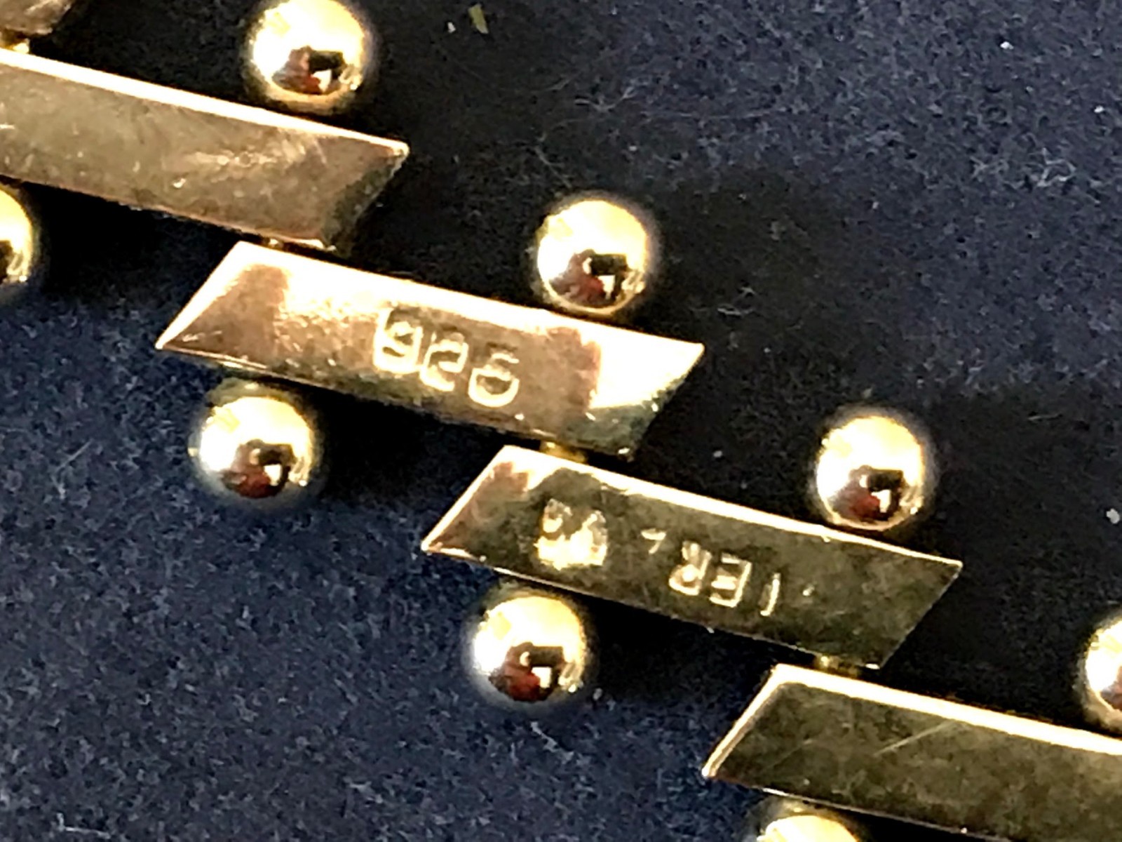 Modernist Solid 925 Sterling Silver Bracelet 32 g… - image 6