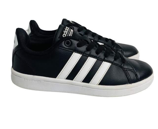 adidas cloudfoam black white