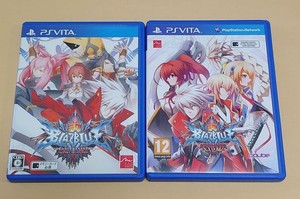 Ps Vita Blazblue Brayblue cpex Set Of Ebay
