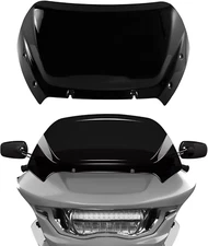 Black 12" Windshield Windsreen For Harley Road Glide CVO/SE FLTRXSE 2023 2024