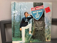 Jan Howard-Rock Me Back To Little Rock 12" LP Decca  DL 75207 Country 1970 NM