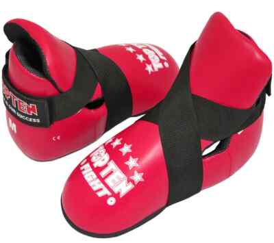 TOPTEN ITF SET RED Blue Superfight LEATHER Gloves FIGHT