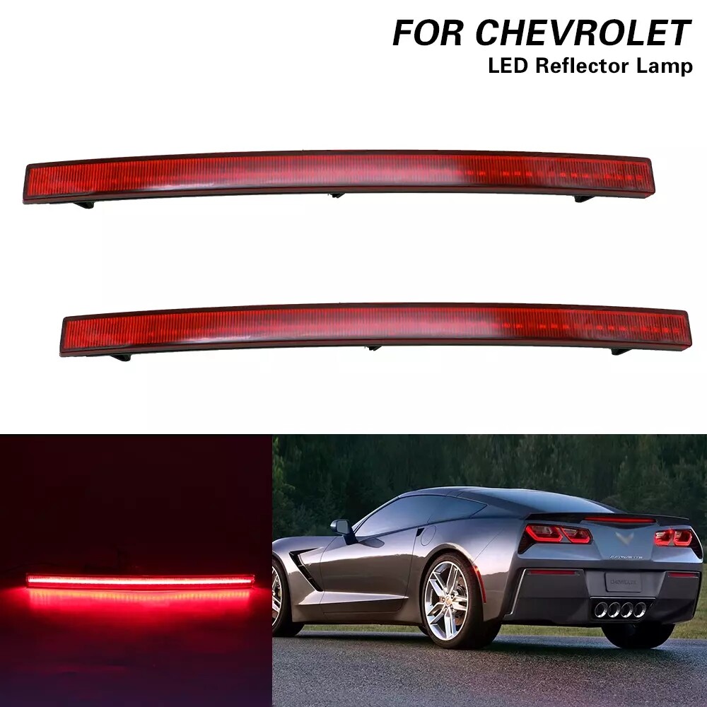 Chevrolet Corvette C7 2014-2019 Rear Bumper Reflector Brake Parking Light  