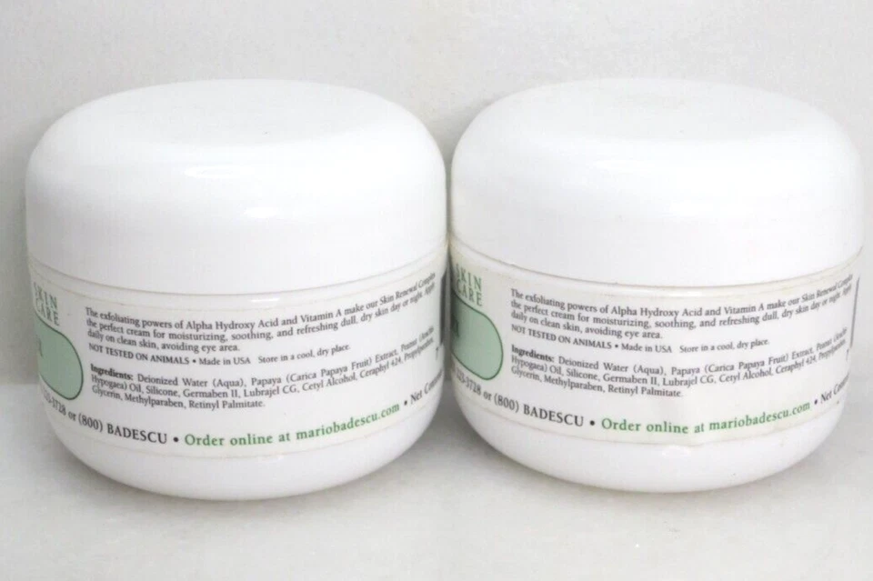 COMPLEJO RENOVACIÓN PIEL CUIDADO PIEL MARIO BADESCU 1 OZ - LOTE DE 2 Foto 3 de 3