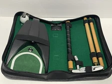 Indoor Executive Golf Putting Set w/Carry Case