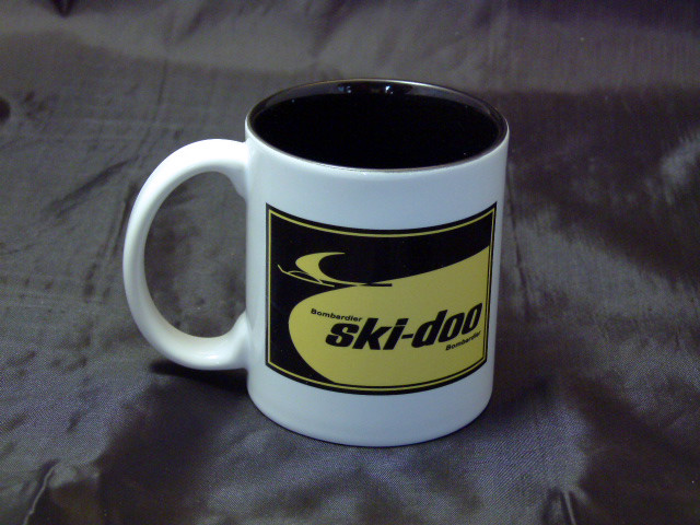 Reproduction Vintage MotoSki Snowmobile Dealer Logo Coffee Mug (026