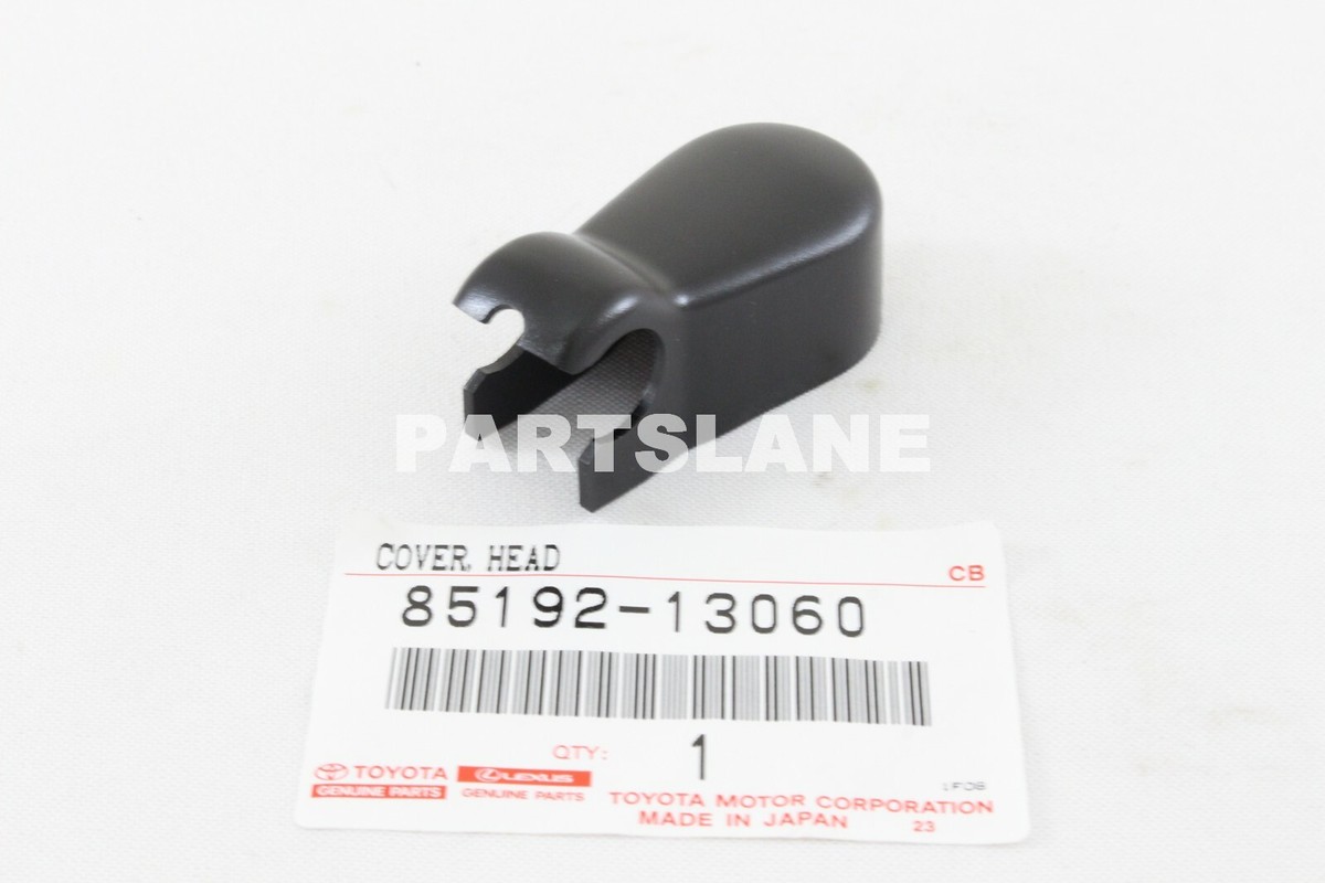 カメリアぺージ Toyota 85192-13060 OEM Genuine Rear Wiper Arm Head Cap | Black