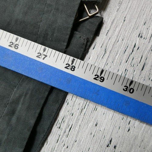 Jack Spade Jacket Mens Large Gray Wax Cotton Zip Up Button Overlay - Picture 9 of 9