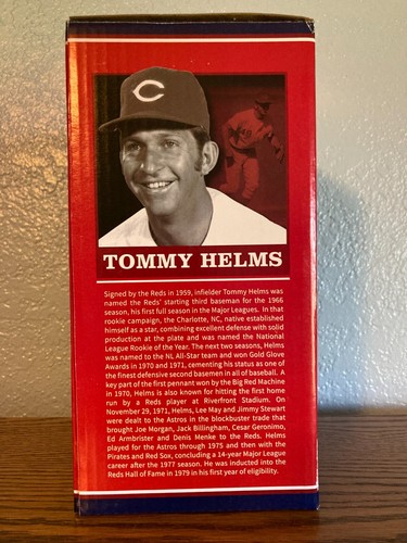 Cincinnati Reds Tommy Helms 2017 "Hall of Fame" Bobblehead - Bild 5 von 7