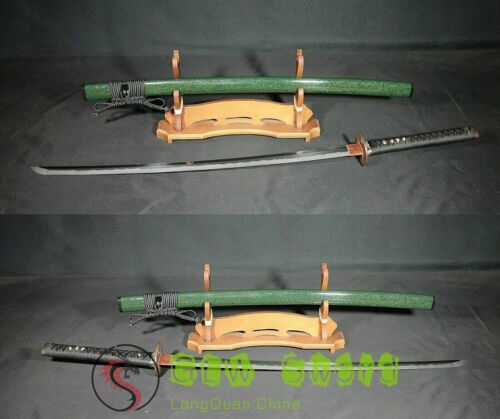 GLW Schwert Katana Japanisches Samurai Schwert 5A Ton gehärtet Tamahagane Stahl scharf - Bild 2 von 9