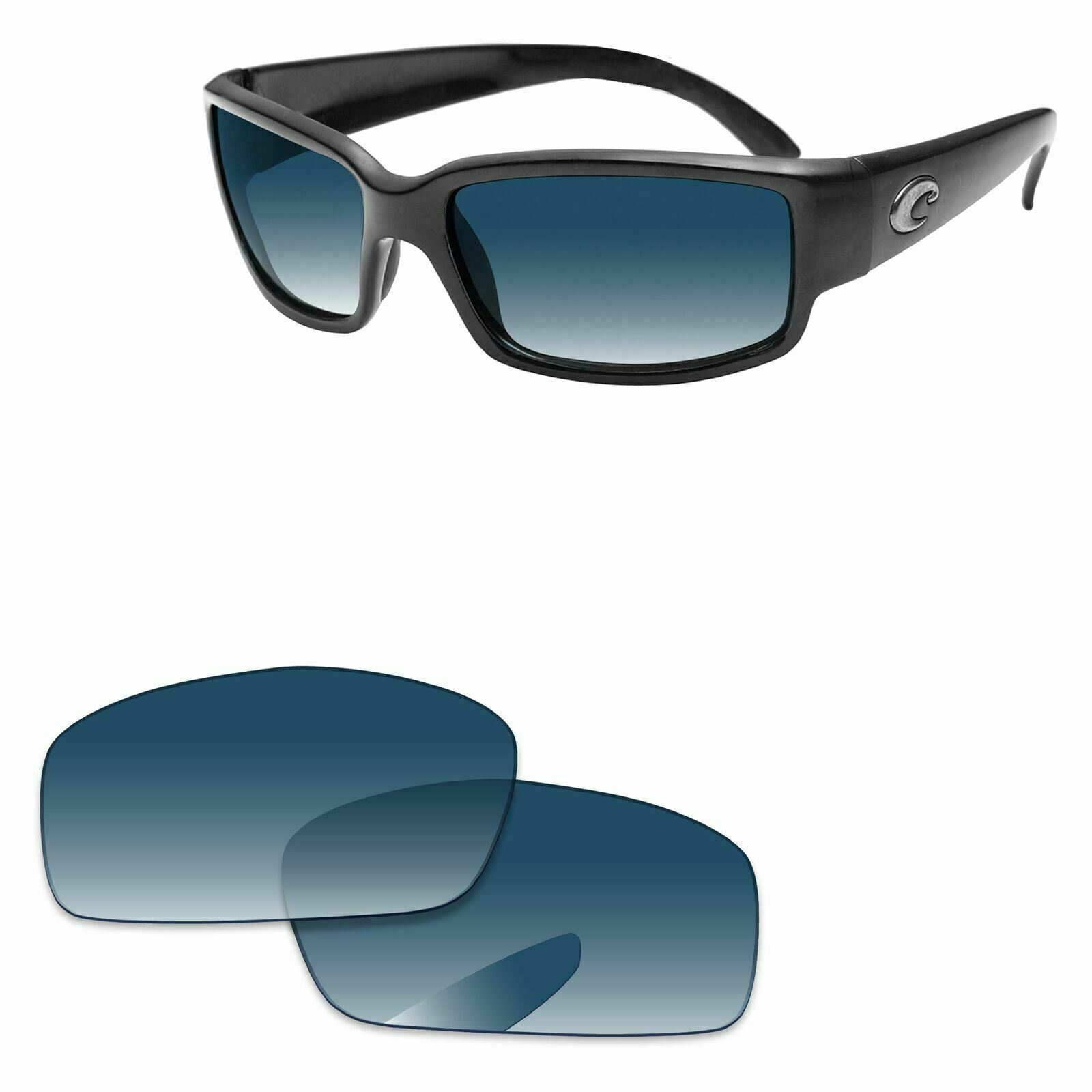 Polarized Replacement Lenses ForCosta Del Mar Caballito Sunglass Multi
