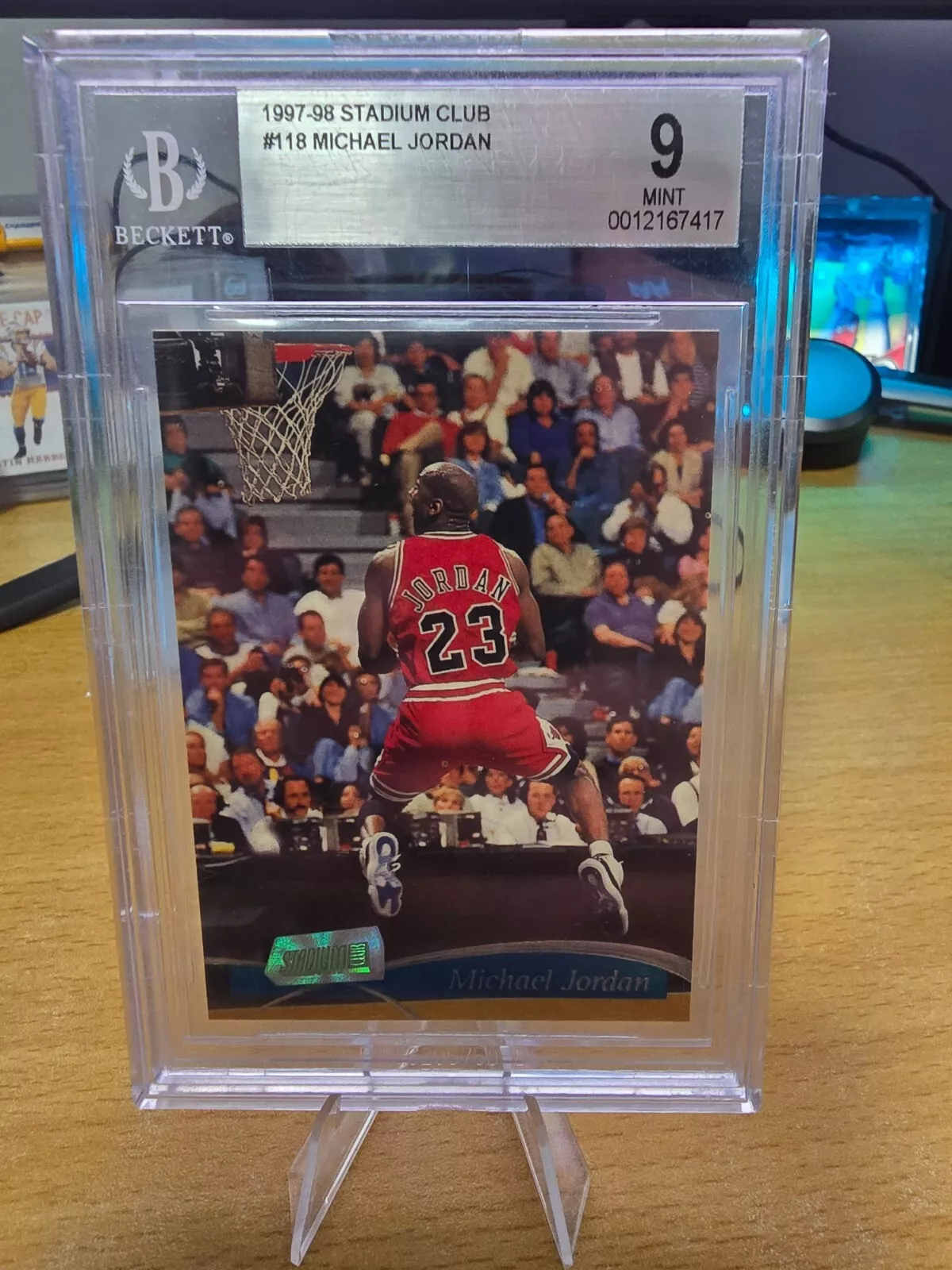 Michael Jordan trading card