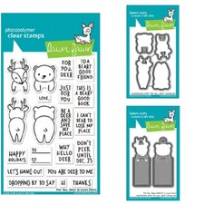 Lawn Fawn Clear Stamps  Die Set Lot of 3 For You Deer LF1480, LF1481  LF1482