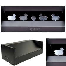 Magnetic Gallery Target Duck Knockdown Pellet Trap Knock Down Hunt Air Gun Catch