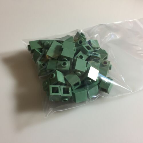 50 pro Set NEU LEGO sandgrüne Steine 1X1 W. 1 Knauf (87087/6009656) modular - Bild 3 von 3