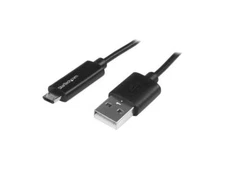 StarTech.com 1m 3 ft Micro-USB Cable with LED Charging Light - M/M - USB to Micr