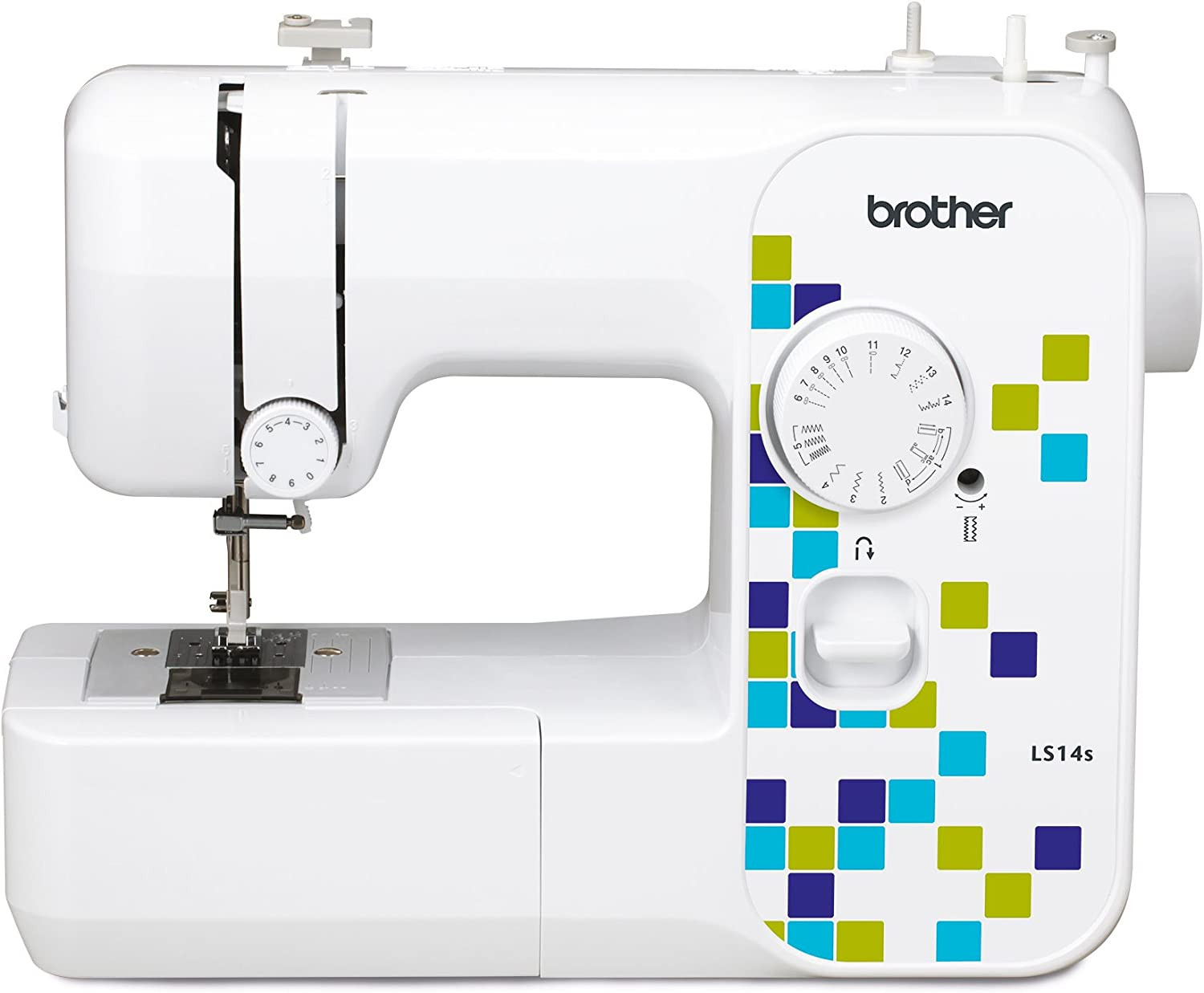 Brother LS14S Sewing Machine 14 Stitch Metal Chassis LED Light 4-Step Buttonhole