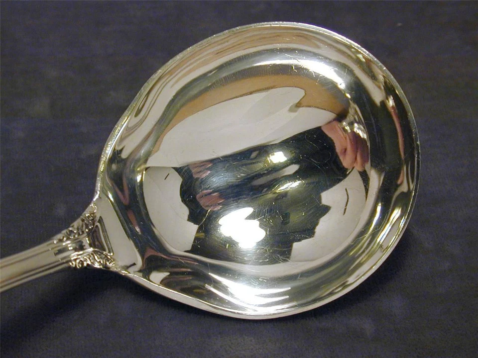 Reed & Barton Renacimiento Francés Esterlina 6 3/4" Gravy Cucharón 1941 Plata 925 Foto 4 de 4