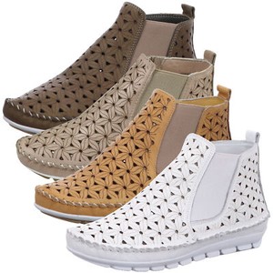Gemini Stivaletti In Pelle Donna 337135-02: Design Unico Con Elastici E Chiusura Lampo