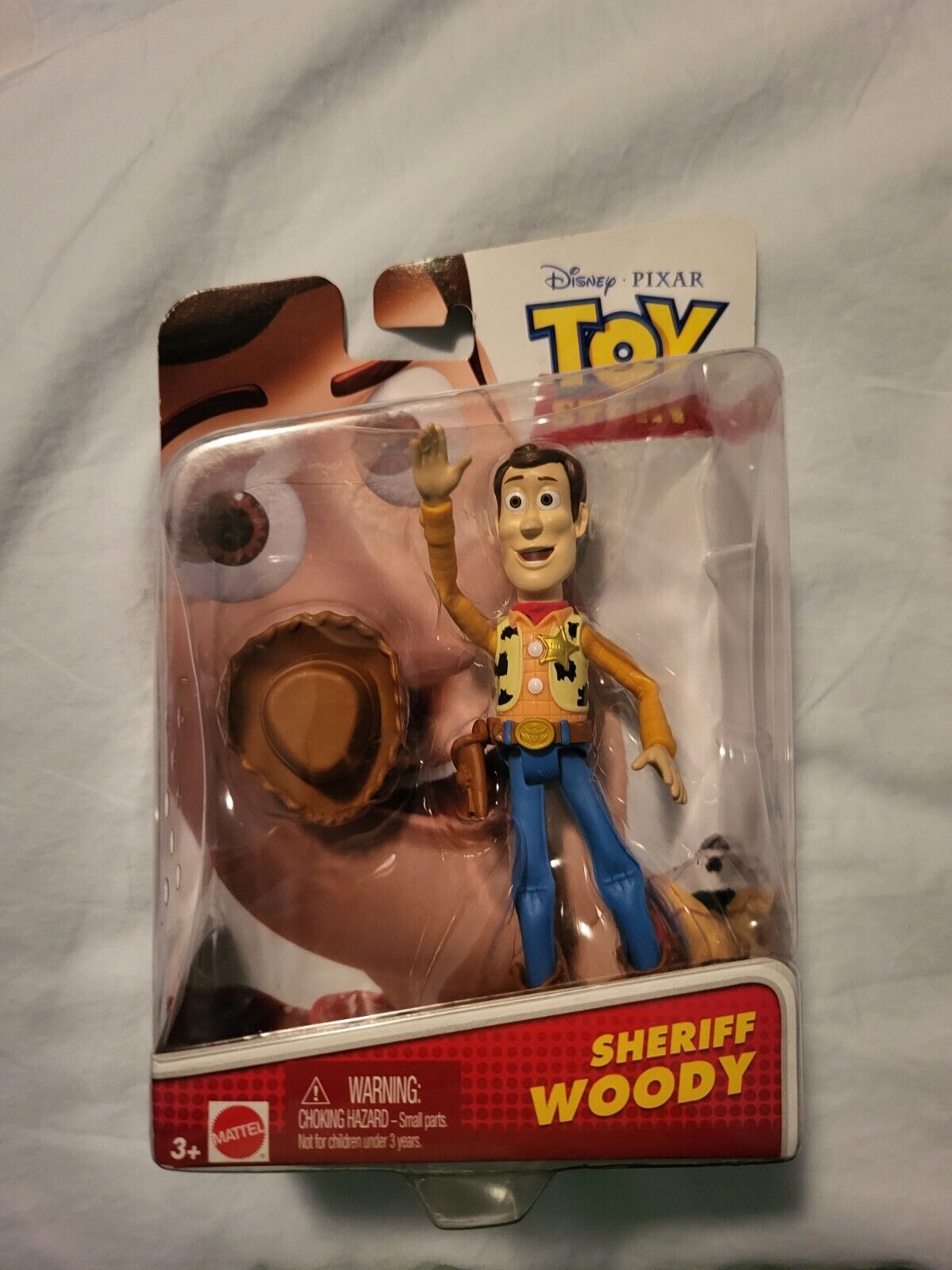 Disney Pixar Toy Story Sheriff Woody 4" Action Figure Mattel 2013 New Sealed