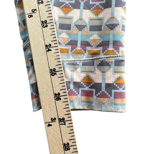 Patagonia Capilene Baselayer Pants Girls XL Multicolor Geometric Pull On Outdoor - Picture 10 of 14