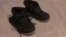 Gymboree Gray Lace-up Boots Kids Size 10 092123 I83T5