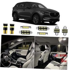 9pcs White CX-5 Interior LED Lights Kits for 2013 2014 2015 2016 2017 2018
