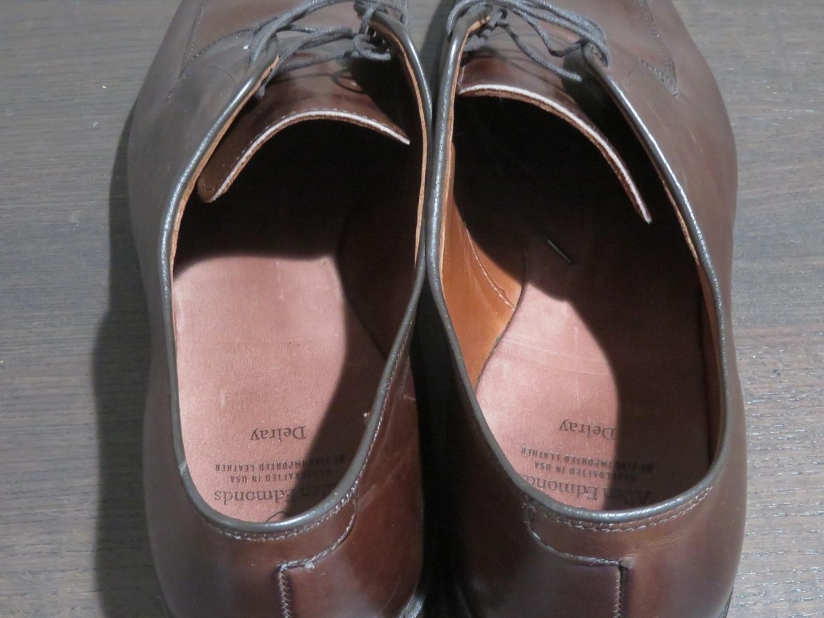 Allen Edmonds Shoes Mens Size 16 D Brown Delray Split Toe  display picture 2