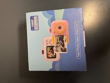 Instant Print Camera For Kids With 3 in 1 - Picture-Video-Print - New 1080p