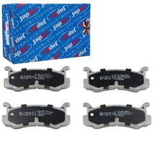 JAPKO BREMSBELÄGE SATZ HINTERACHSE PASSEND FÜR DAIHATSU CHARADE GRAN MAZDA 323