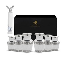 Small Urns for Human Ashes Keepsake Set - Mini Urn for Ashes Adult Male  Fem...