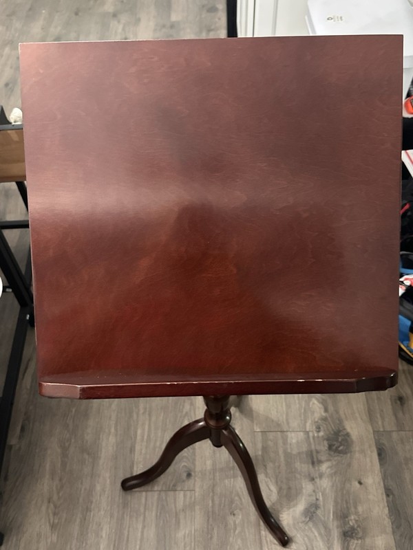 Bombay Company Cherry Lectern Podium – Pedestal Tripod Lectern Stand(AS IS)