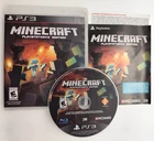 Minecraft (Sony PlayStation 3 PS3, 2014) COMPLETE CIB Tested & Cleaned +Inserts!