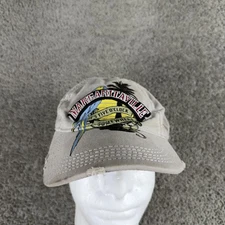 Margaritaville Hat Cap Strap Back Mens One Size Tan Five O'Clock Somewhere