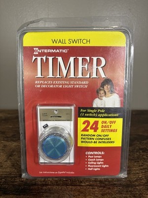 Intermatic Programmable Electronic Wall Switch Security Timer Model EJ341C NEW
