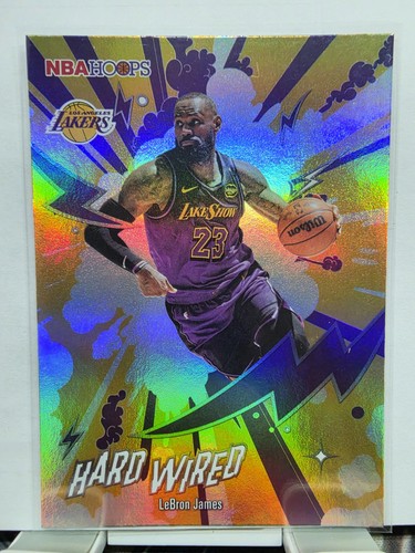 2025-26 Topps NBA Hoops Hard Wired HW-11 LeBron James Los Angeles Lakers