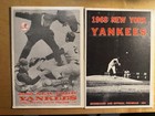 2- 1968 Program/Scorecard Angels & Indians Vs New York Yankees Mantle @ 1st Base — photo 1