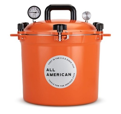 All American 1930 21.5 qt. Pressure Cooker - Saffron (Open Box) Damaged Box